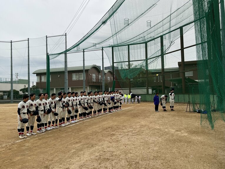 現在の佐野高校野球部　©Takeshi Shimizu