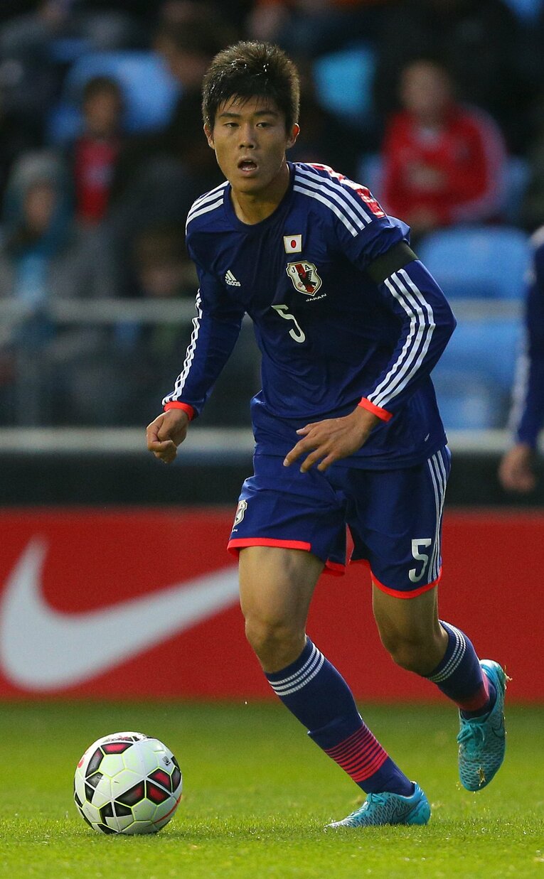 2015年、16歳の冨安　©Getty Images