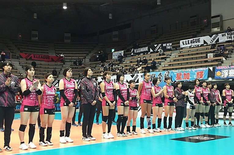 V・チャレンジマッチ（入替戦）で姫路は群馬銀行と対戦。V1生き残りをかけて戦う。 ／ photograph by Noriko Yonemushi