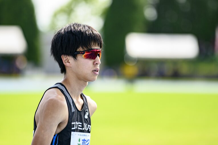 ぬけぬけ病、大ブレーキ、心の病「でも、もう吹っ切れました」 元駒大エース工藤有生が戦い続けた“苦悩の3年間”(11) ／ photograph by ホクレン深川大会にて　©Kenta Onoguchi