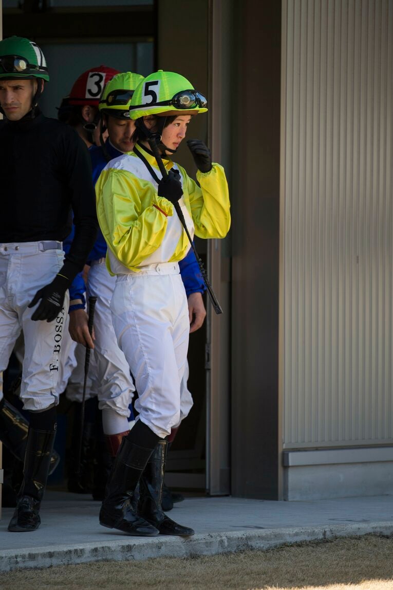 2016年3月、デビュー当時の藤田菜七子（18歳）©Shiro Miyake