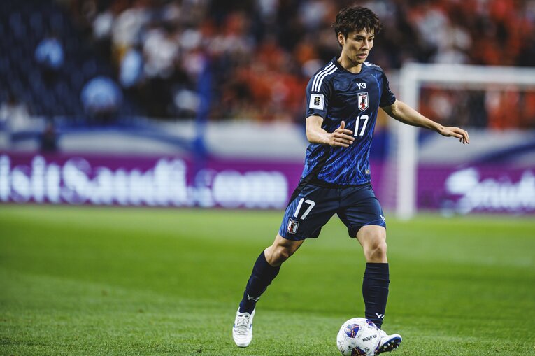 田中碧（2024年W杯アジア最終予選・中国戦）©︎Kiichi Matsumoto