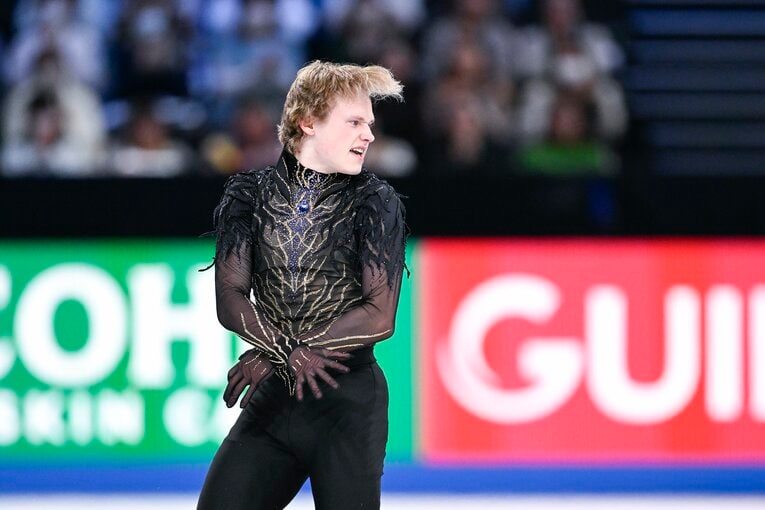 GPファイナルで圧巻の優勝を果たしたイリア・マリニン　©Asami Enomoto