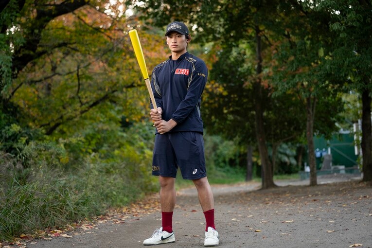 常松広太郎（慶應大野球部4年）　©Masaki Fujioka