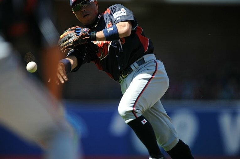 華麗な守備プレー集　©Naoya Sanuki