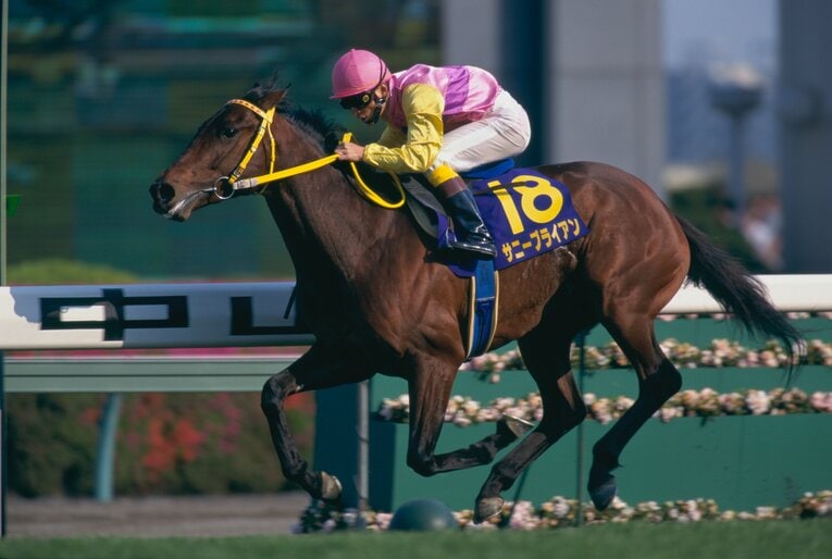 1997年皐月賞、サニーブライアン　©︎Takuya Sugiyama