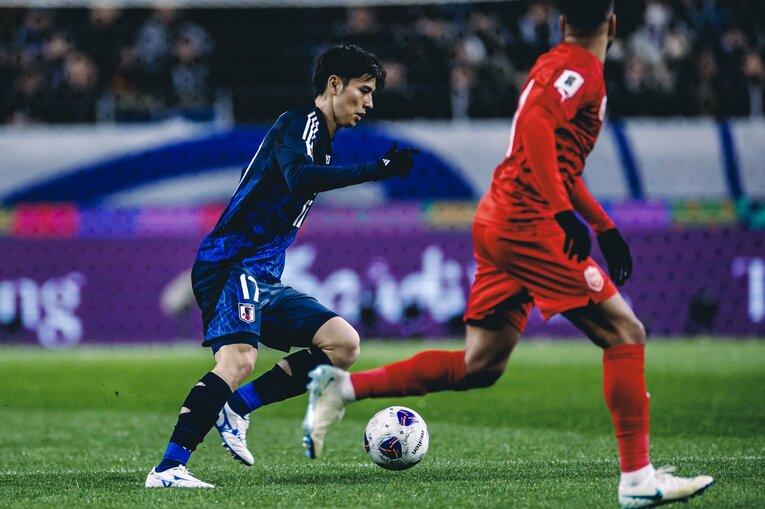 【森保ジャパン、14人のコアメンバー】田中碧（6枚目／全14枚） ©Kiichi Matsumoto