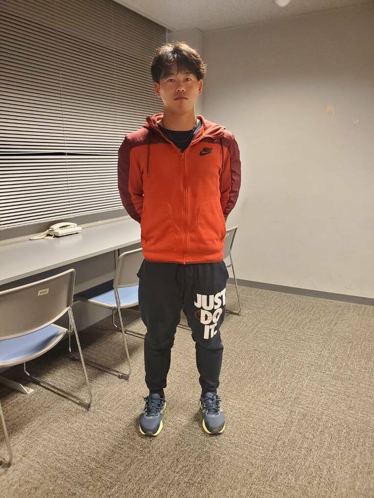 独立リーグ時代の昨季、主将を務めたオイシックス新潟アルビレックスの藤原大智はNPB入りを目指す　©Shunsaku Sakai