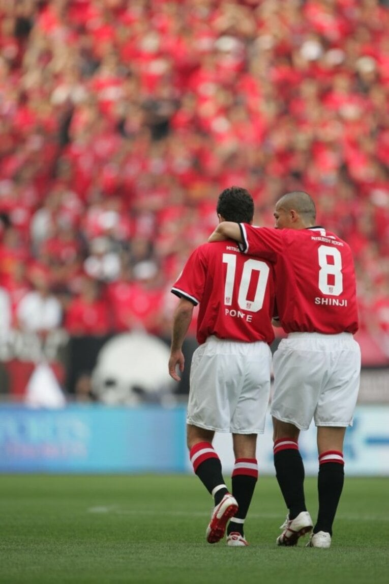 浦和時代のポンテ　©Sports Graphic Number