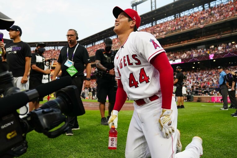 メジャーで大活躍する大谷翔平の名を挙げるアスリートも多い©Getty Images