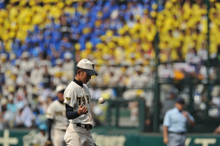 東洋大姫路時代の原樹理　©Hideki Sugiyama