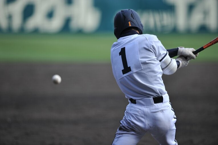 興南高校時代の島袋洋奨　©Hideki Sugiyama