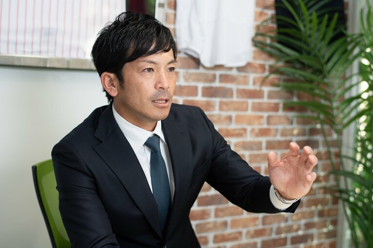 松田宣浩のインタビューカット多数　©Miki Fukano