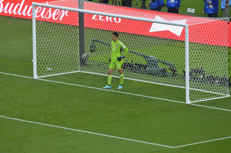 ドイツ戦　©Koki Nagahama／JMPA