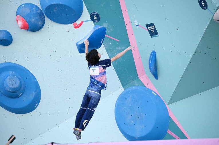 スタートホールドがなかなかつかめないという問題のシーン　©AFLO