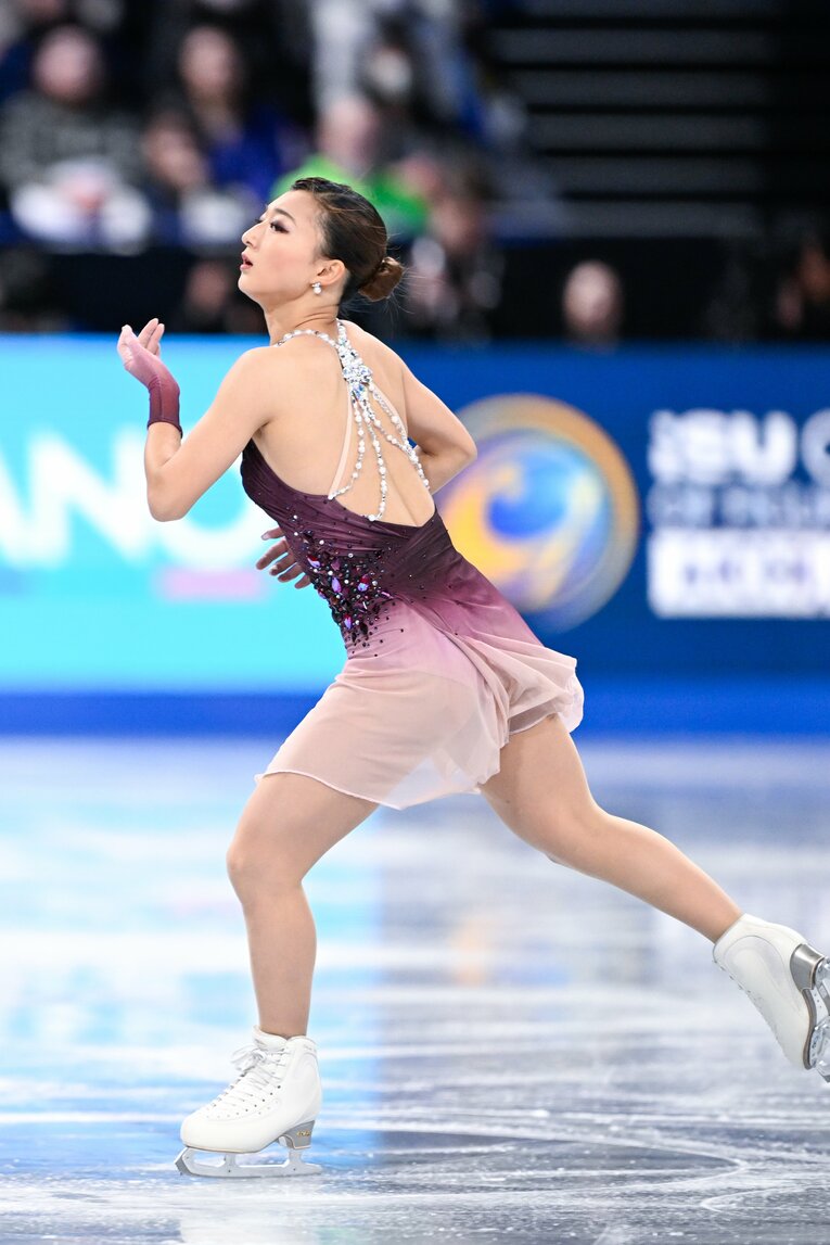 SPから立て直し、安定した演技を見せたフリー【スワイプするとそのほかの写真もご覧になれます】　©Asami Enomoto