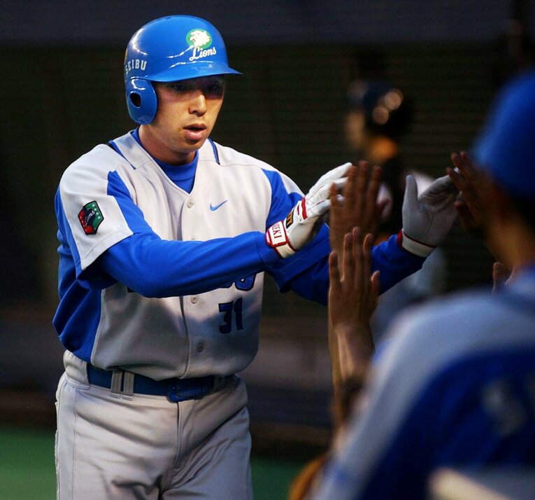 西武時代の小関　©JIJI PRESS