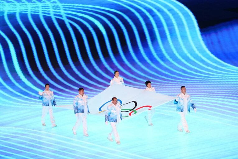 新着写真で振り返る！北京五輪開会式(34) ／ photograph by JMPA