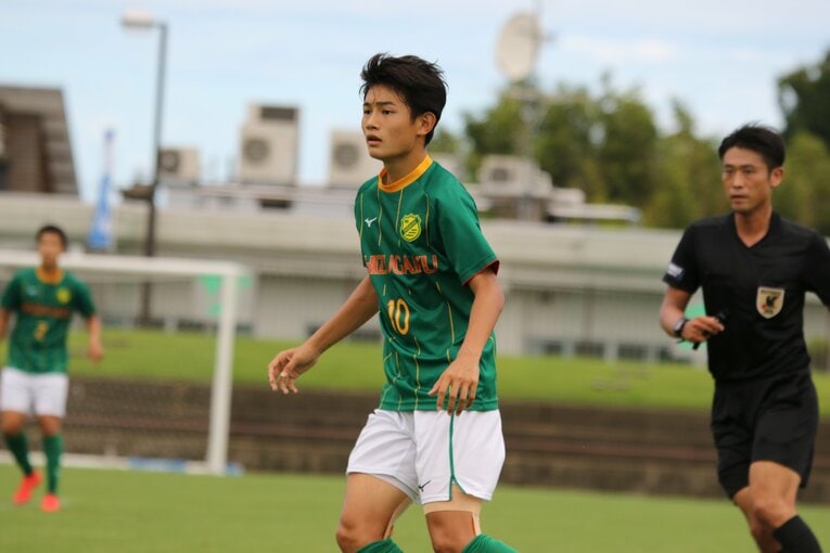 静岡学園MF古川陽介（3年）　©Takahito Ando