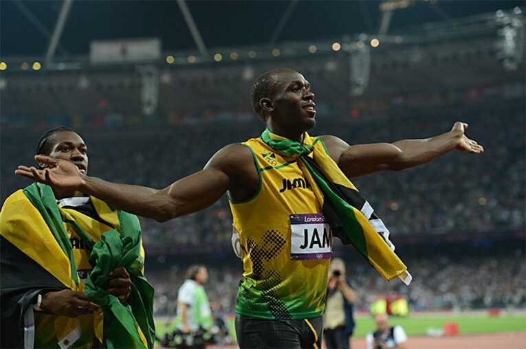 ウサイン・ボルト ／ photograph by BUNGEISHUNJU/JMPA
