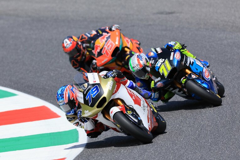 マシンを旧型に戻してから最初のレースとなったイタリアGPで、小椋は15位に沈んだ　©Satoshi Endo