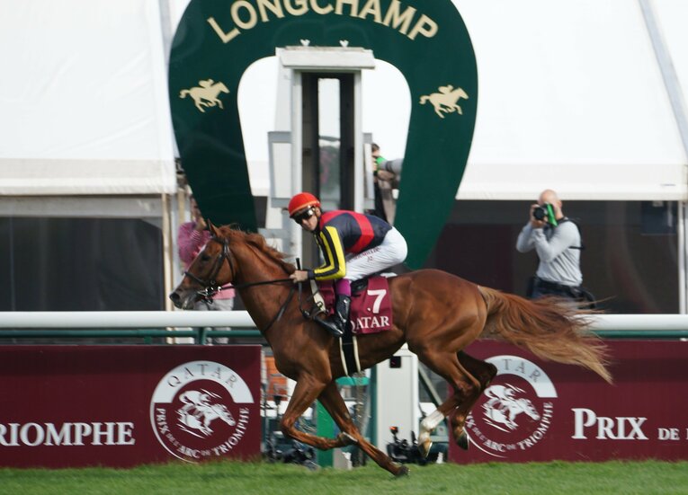 フォア賞を完勝したオルフェーヴル　©Satoshi Hiramatsu