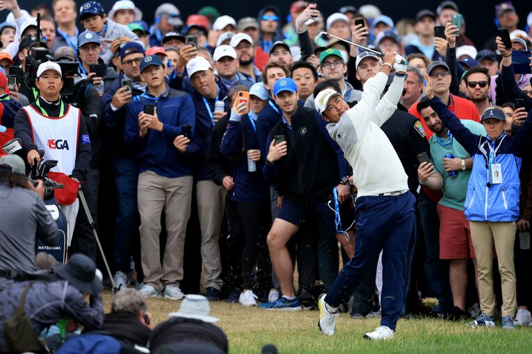 6月の全米オープンで4位に入った松山英樹　©︎Getty Images