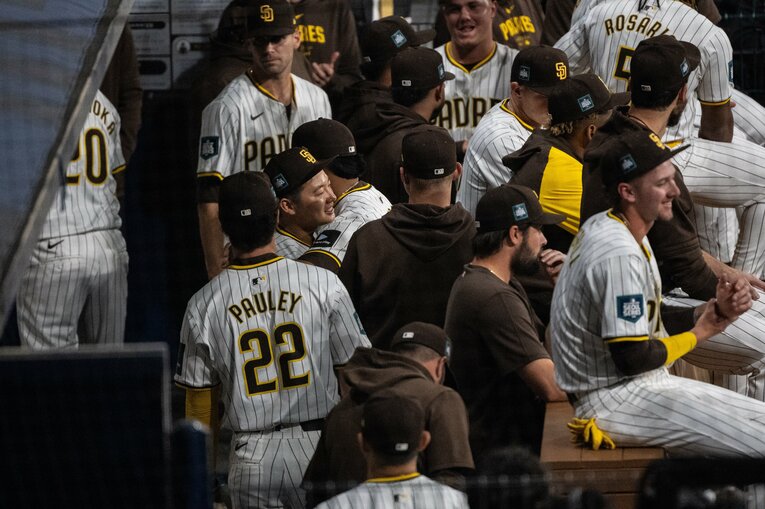 松井裕樹のメジャー初登板。無失点に抑えた　©Nanae Suzuki