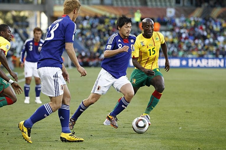 2010年W杯の松井大輔　©JMPA