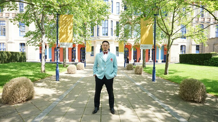 ケンブリッジ大学の経営大学院に通う土佐誠　©︎Kenta Nakaya