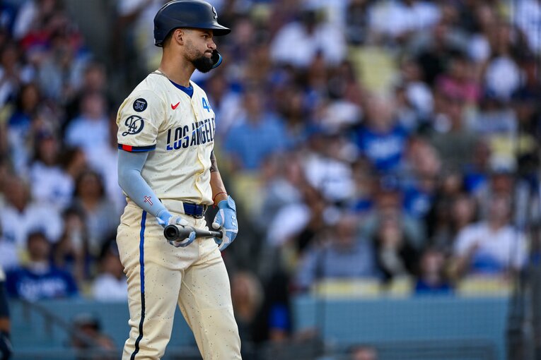 【常勝ドジャースと大谷らの”ステキな日常”／全100枚超】今季一気に飛躍したパヘス…写真はまだまだ続きます　©Nanae Suzuki