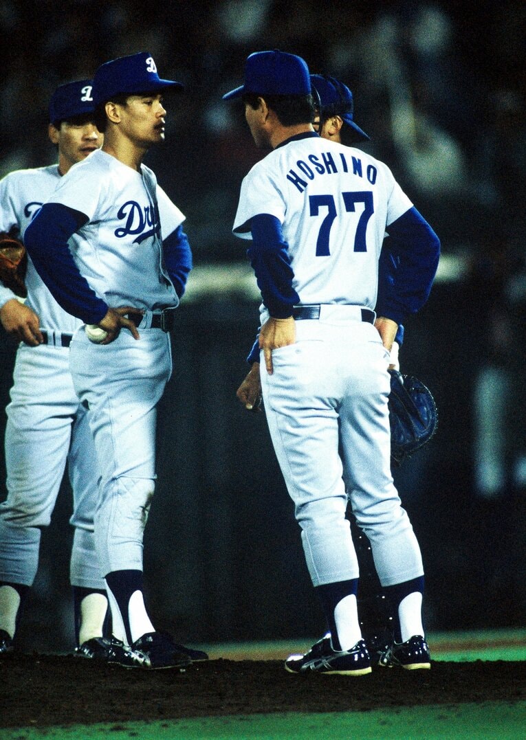 7位　郭源治 1988日本シリーズ5戦11回裏 ©Kazuhito Yamada