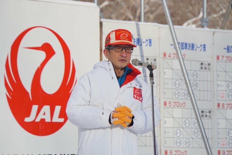 「お帰り！」開会式で声を詰まらせた大会実行委員会委員長の阿野裕司