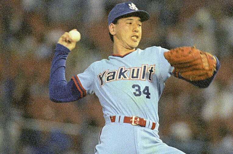 プロ入り1年目に開幕投手を務めた。通算成績は182試合51勝55敗、1986年にはオールスターにも出場した。 ／ photograph by KYODO