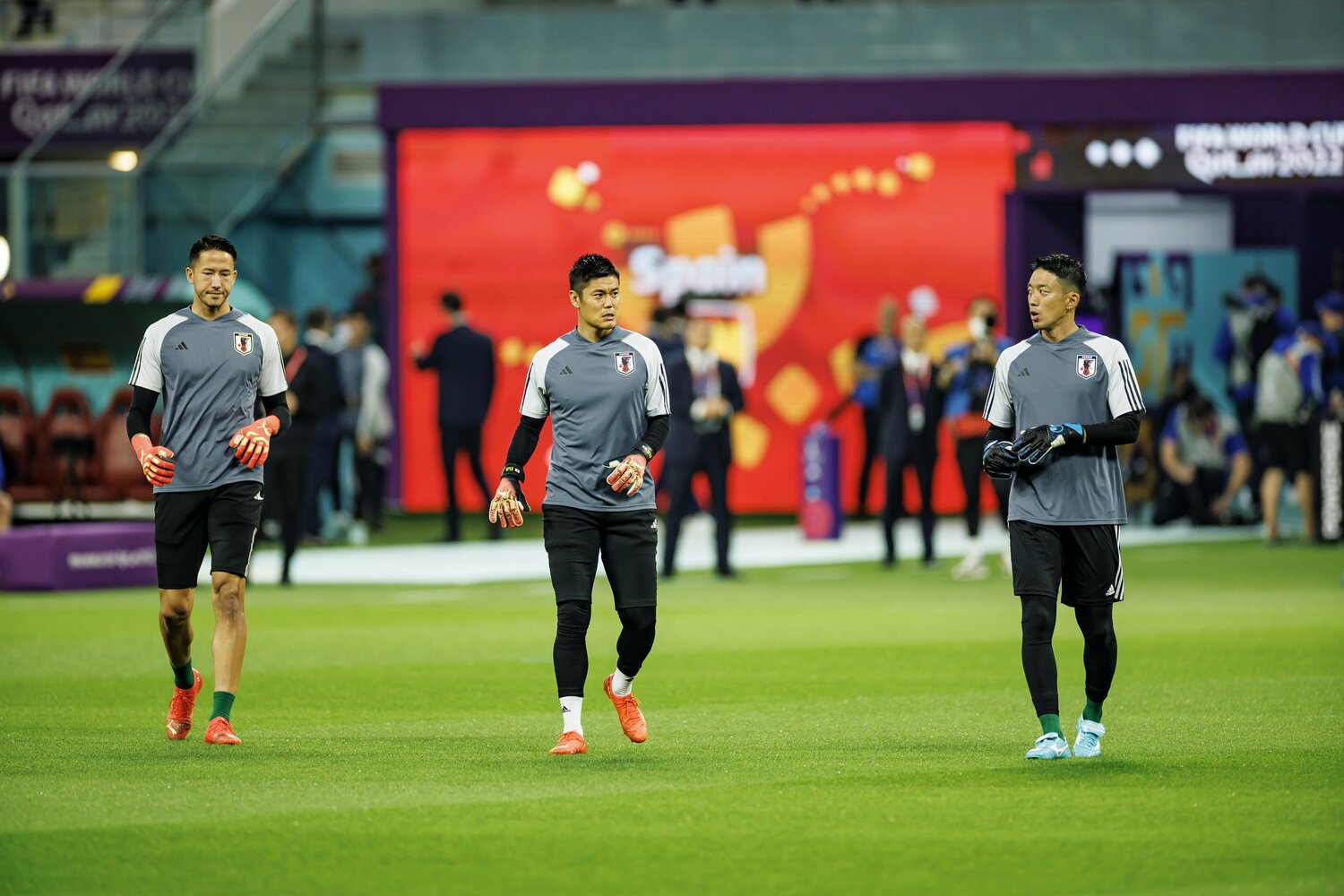 （左から）シュミット・ダニエル、川島永嗣、権田