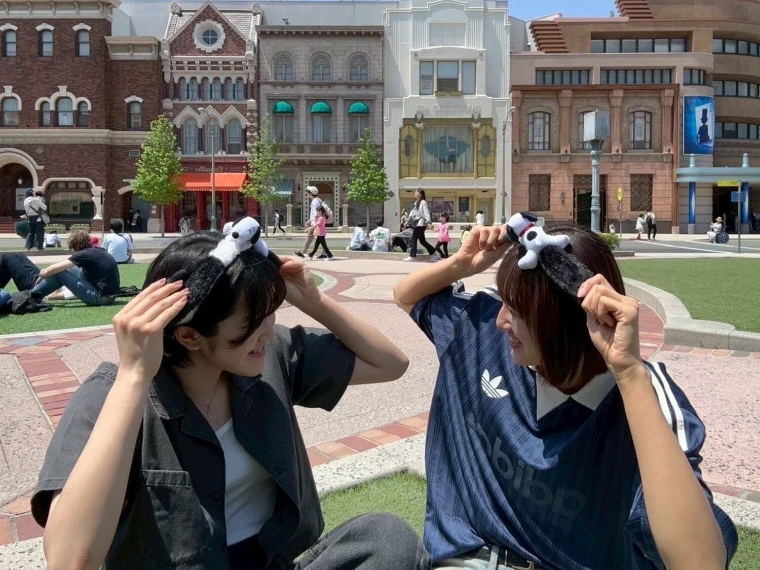 渡欧前に行ったUSJにて（本人提供）