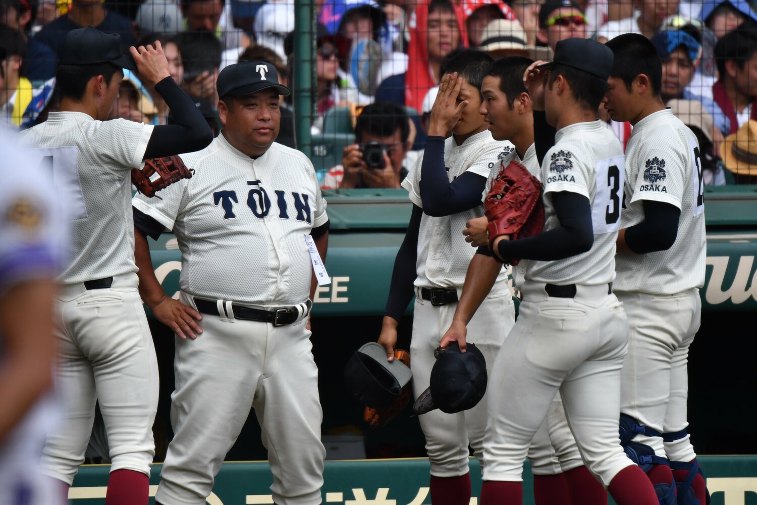 10年以上も高校野球界でトップの座に君臨し続けた大阪桐蔭　©︎Hideki Sugiyama