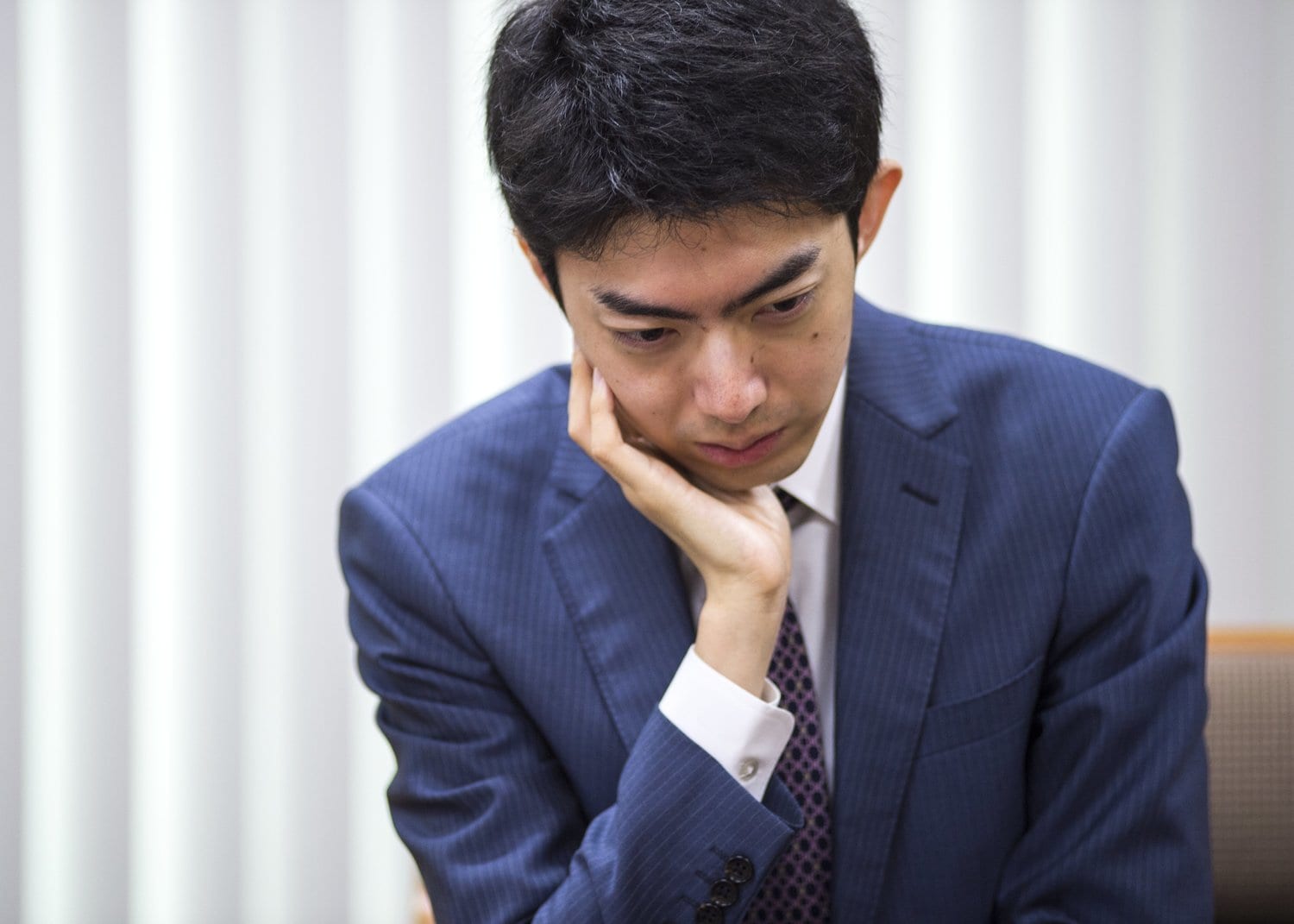 対局を鮮明に振り返った中村太地七段（2017年撮影）©Takuya Sugiyama