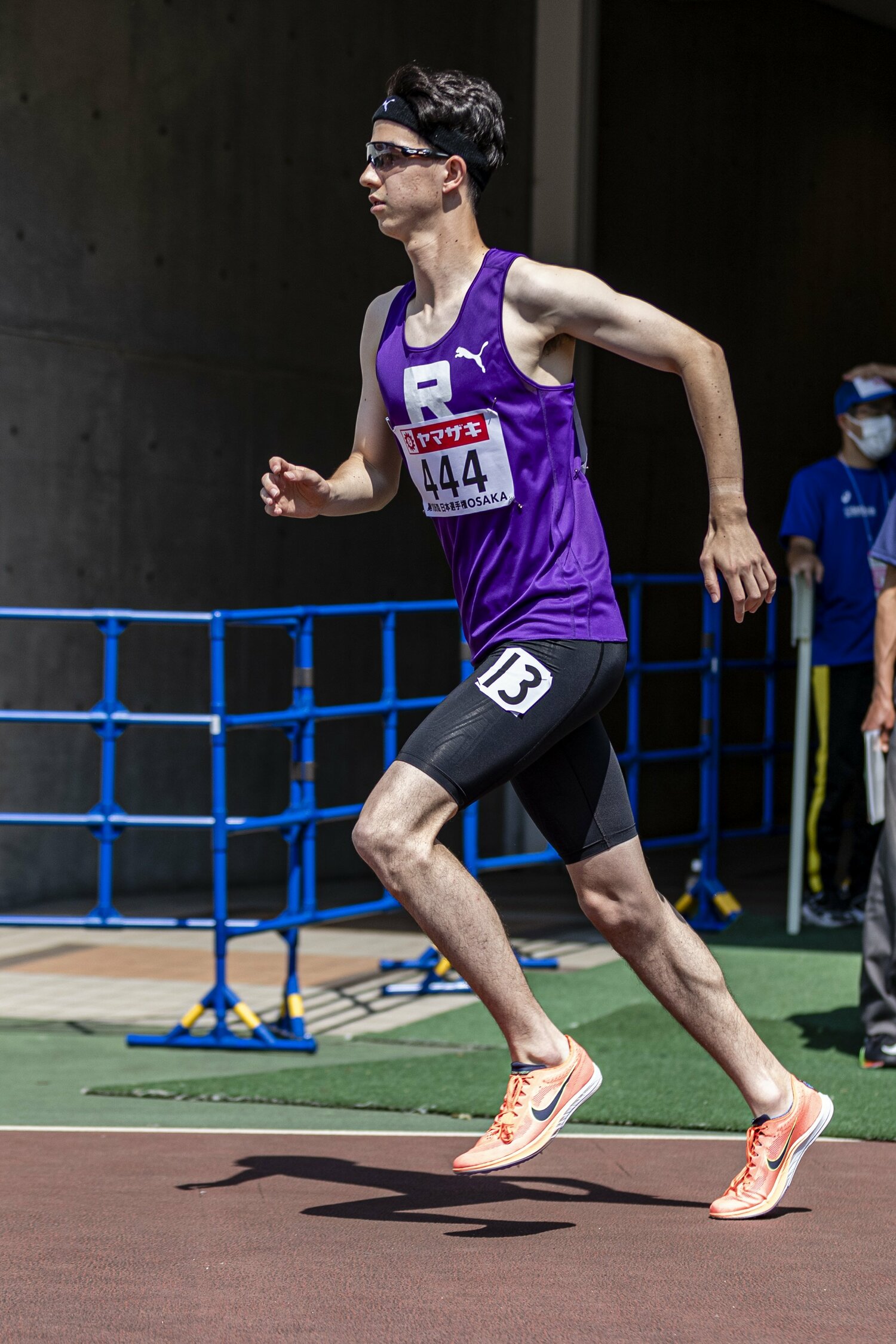 ミラーは2年連続で日本選手権1500mに出場している　©EKIDEN NEWS