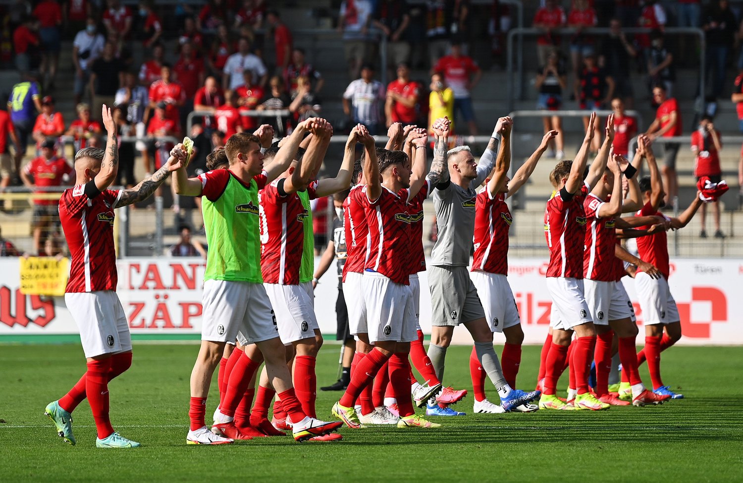 1部残留が目標のフライブルクだが、今季は開幕6戦無敗と好スタートを切った©Getty Images