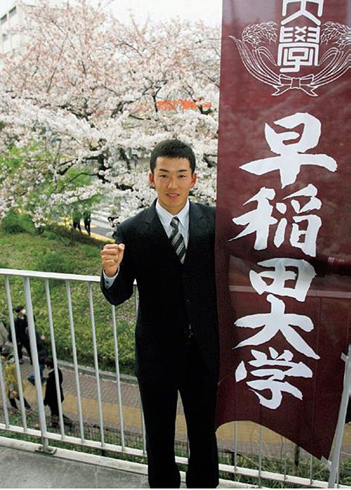 ひと夏でシンデレラボーイとなった斎藤佑樹 ©KYODO