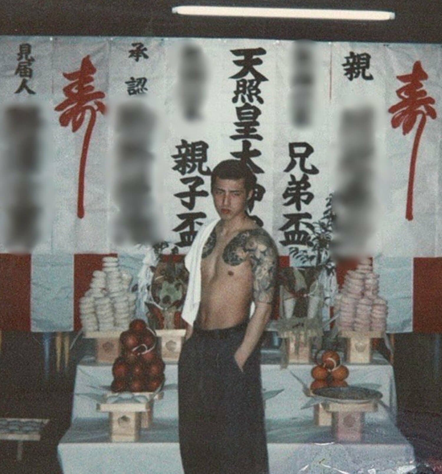 極道の世界に足を踏み入れた頃の宏成（本人提供）