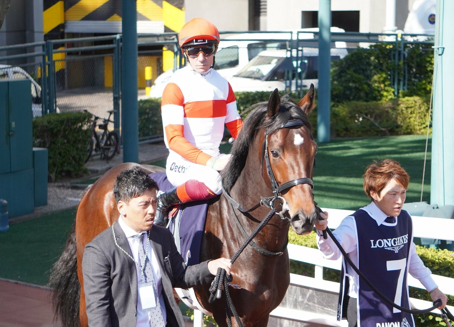 2020年の香港スプリントを制した際のダノンスマッシュ　©Satoshi Hiramatsu