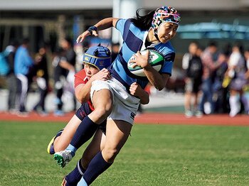 セブンズと15人制、女子の進歩は両輪で。~ラグビーガールズの強化策~<Number Web> photograph by Nobuhiko Otomo