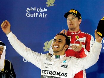 ハミルトンが盤石の強さ。2位争いは三つ巴の戦いに。~'15年F1序盤戦・戦力構図を斬る~<Number Web> photograph by AFLO