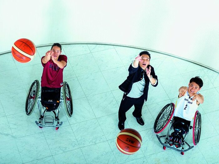 「スラダン流川みたい」とSNSで話題！ 車いすバスケ鳥海連志（22）が草なぎ剛に相談していた「東京でどんな髪型に？」《史上初の4強、メダルなるか》＜Number Web＞ photograph by Takuya Sugiyama