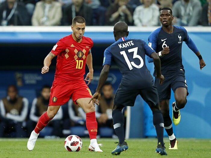 福西崇史のロシアW杯ベスト11。「クルトワは存在が反則(笑)」<Number Web> photograph by Getty Images