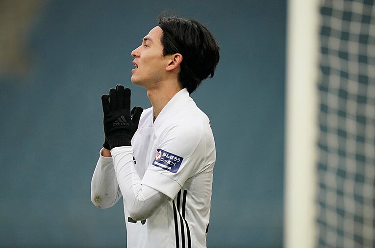 南野拓実は日本代表の10番を背負い、リーダーシップを発揮するアタッカーになれるだろうか ／ photograph by Getty Images