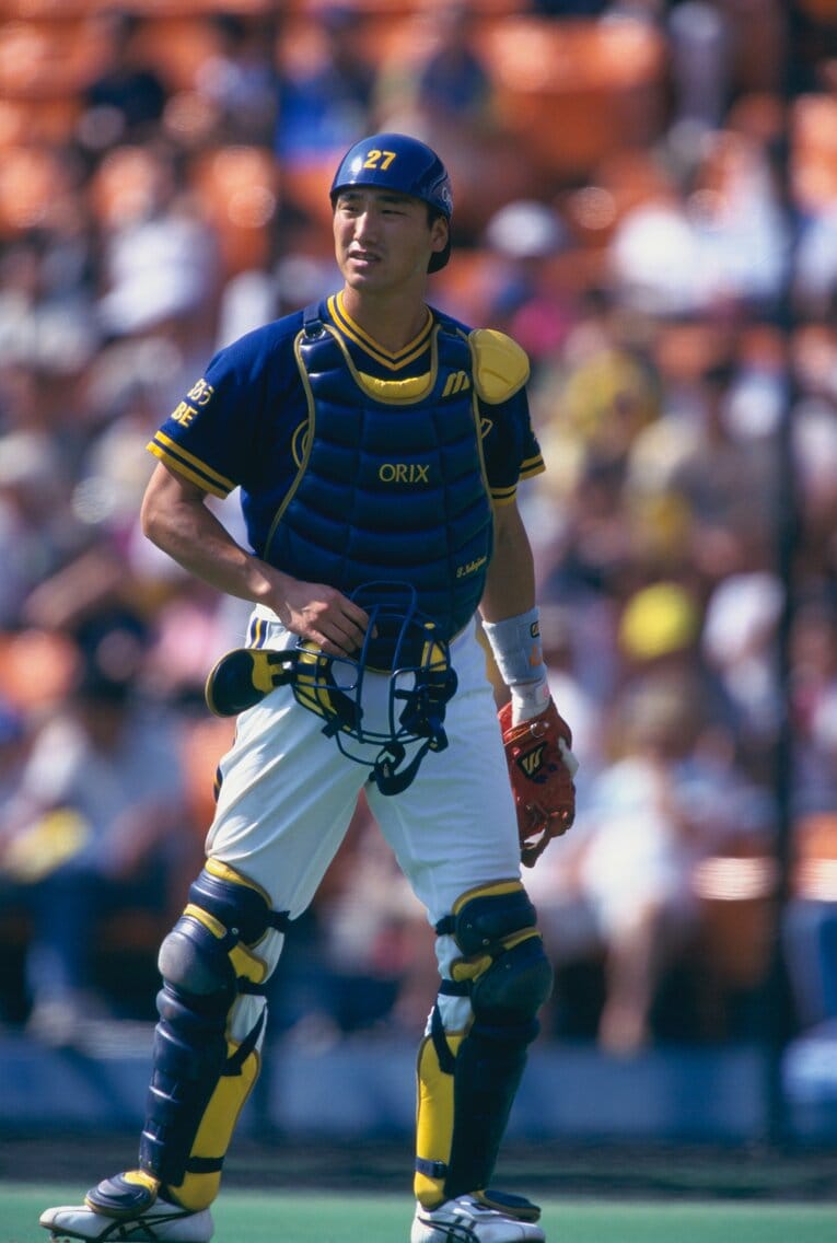 現役時代の中嶋監督　©︎Kazuaki Nishiyama