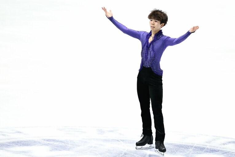 佐藤駿／NHK杯SPの演技　©️Asami Enomoto